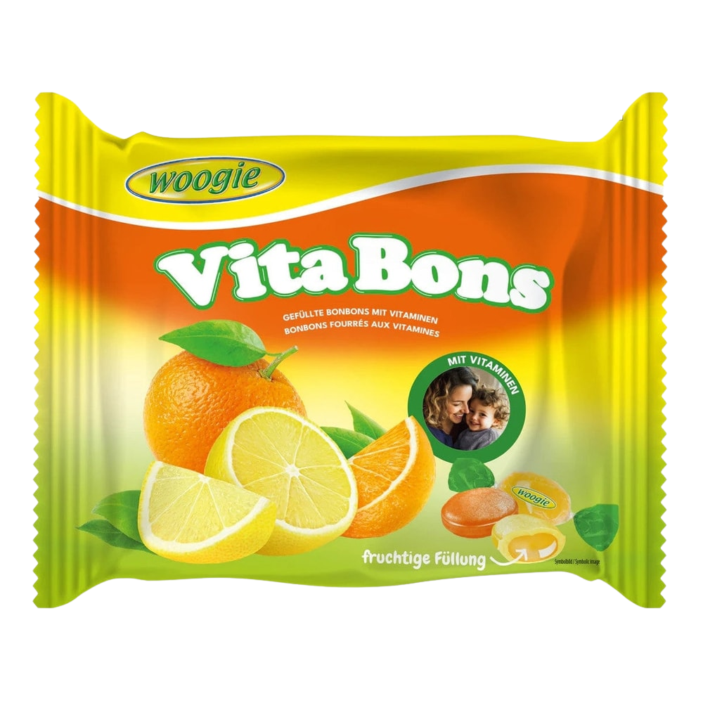 Woogie Multivitamin Bonbons Vita Bons Zitrone Orange 175g