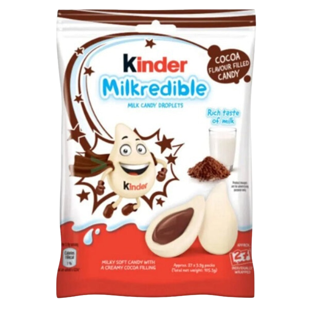 Kinder Milkredible Cacao Milch Kaubonbons Kakao 46,8g