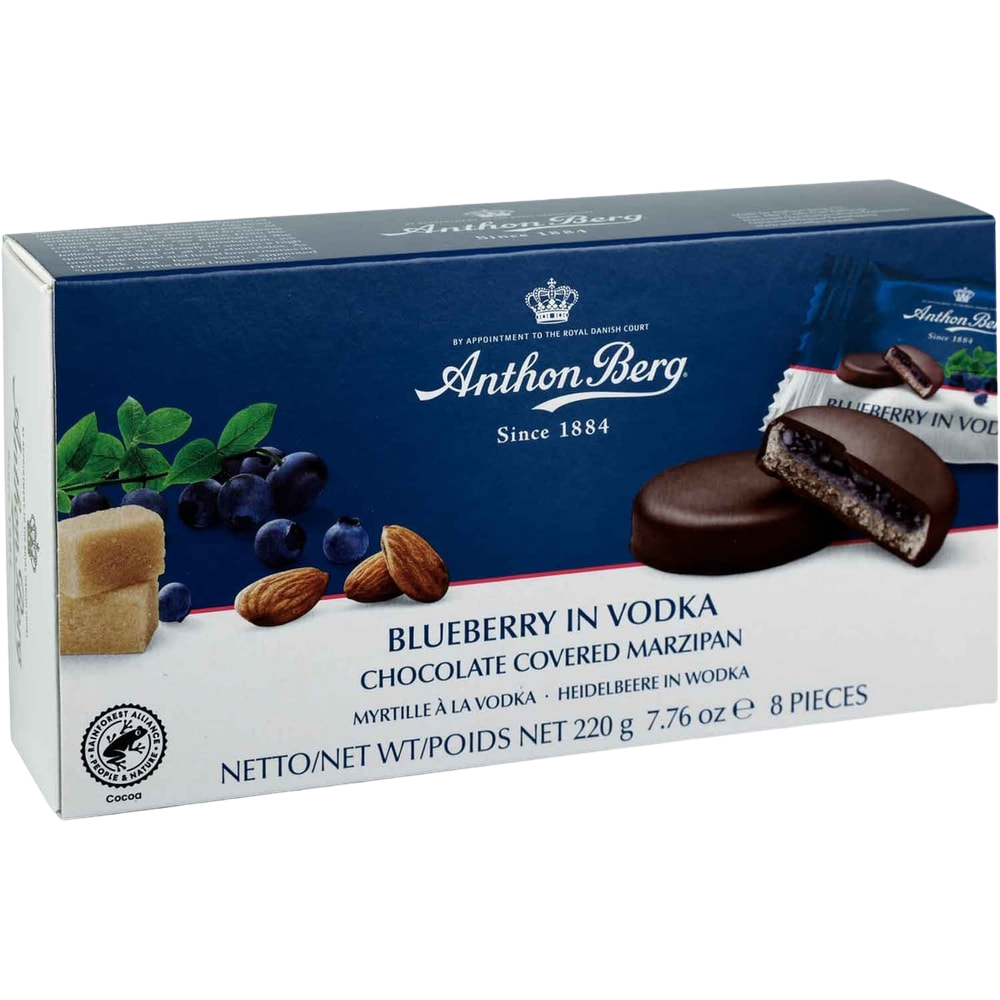 Anthon Berg Blueberry in Vodka 220g