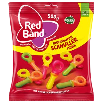 Red Band Fruchtgummi Schnuller 500g