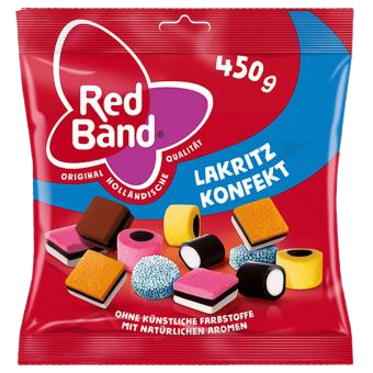 Red Band Lakritz Konfekt 450g