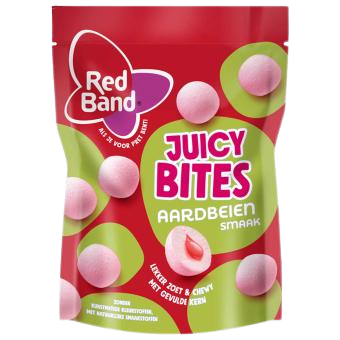 Red Band Juicy Bites Erdbeere 145g