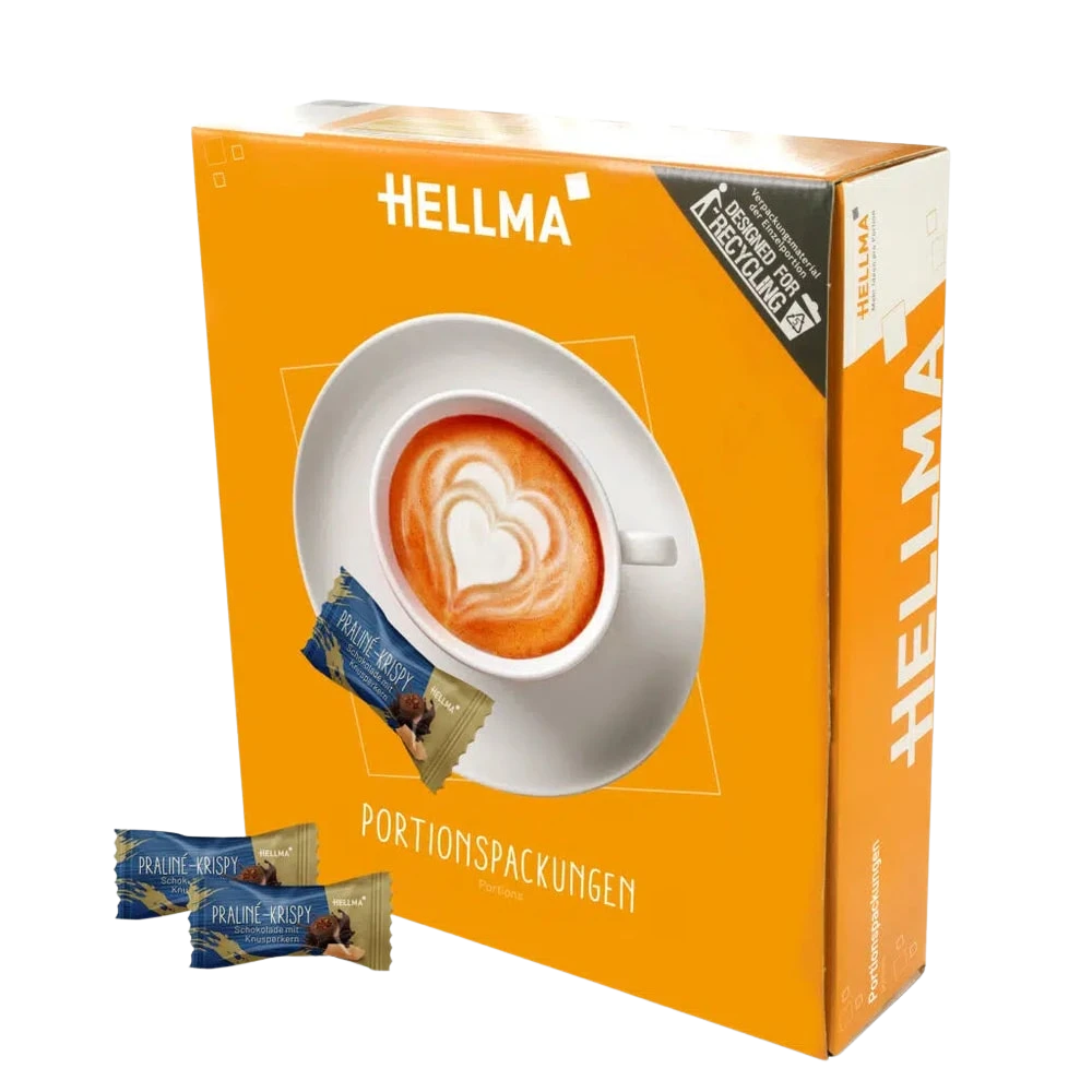 HELLMA Praliné-Krispy 380 St. 550g