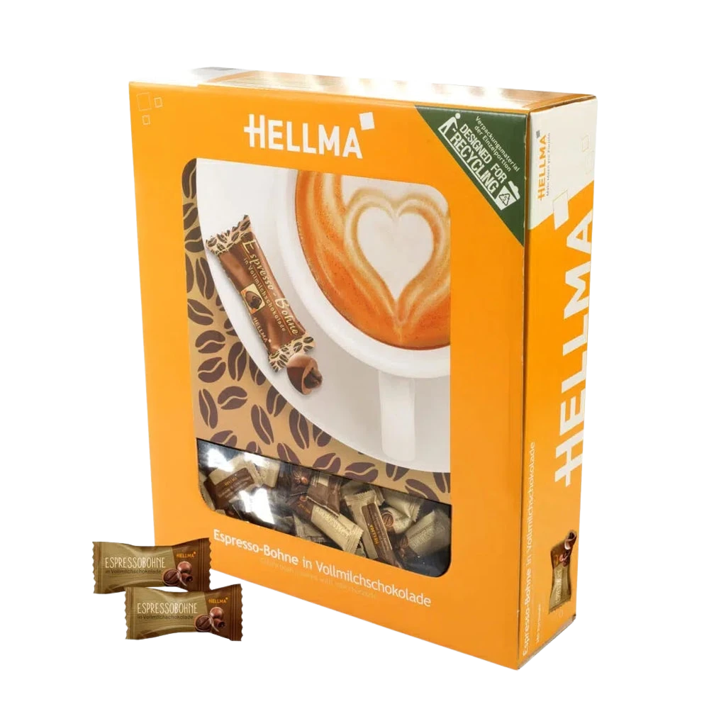 HELLMA Espressobohne Vollmilch 380 St. 420g