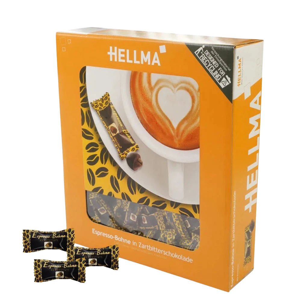 HELLMA Espressobohne Zartbitter 380 St. 420g