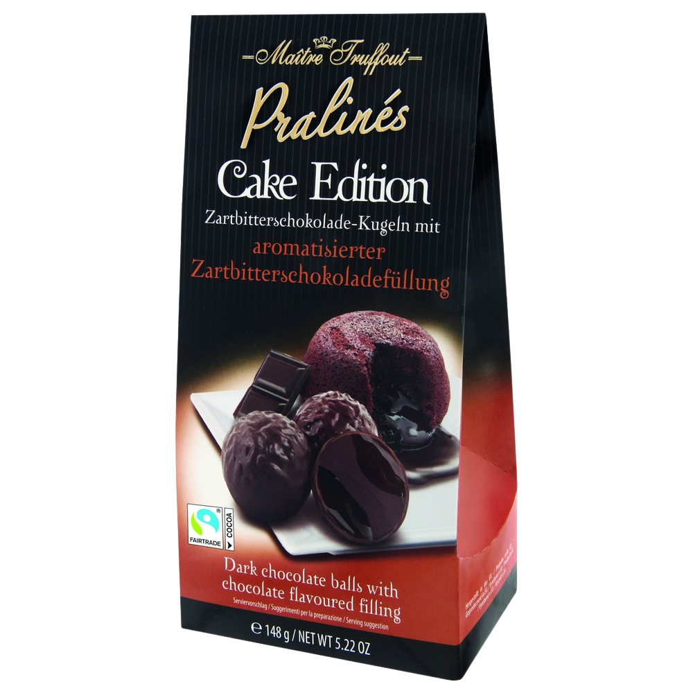 Maître Truffout Pralinen Cake Edition - Zartbitterschokolade 148g