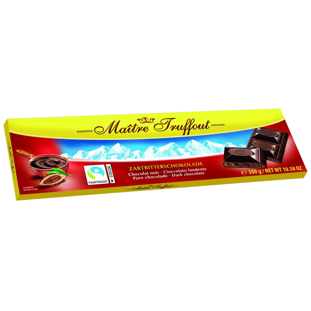 Maître Truffout Zartbitterschokolade 300g