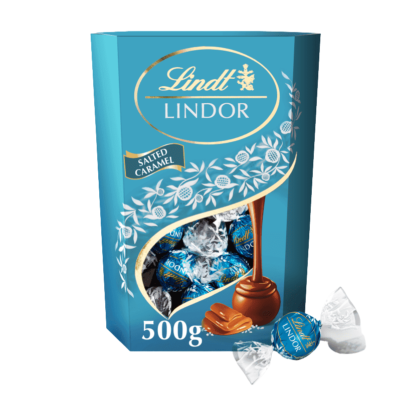 Lindt LINDOR Cornet Caramel & Salz 500 g