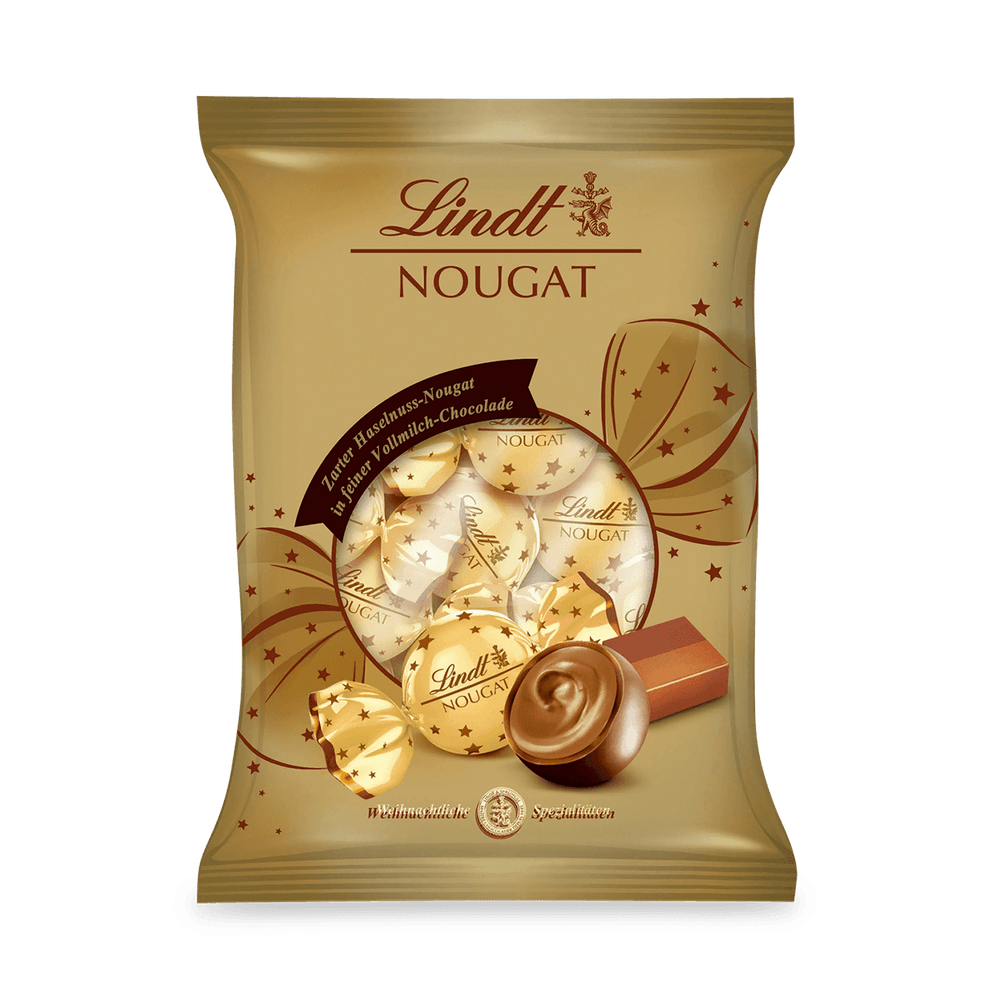 Lindt Nougat Kugeln Doppeldreh 101 g