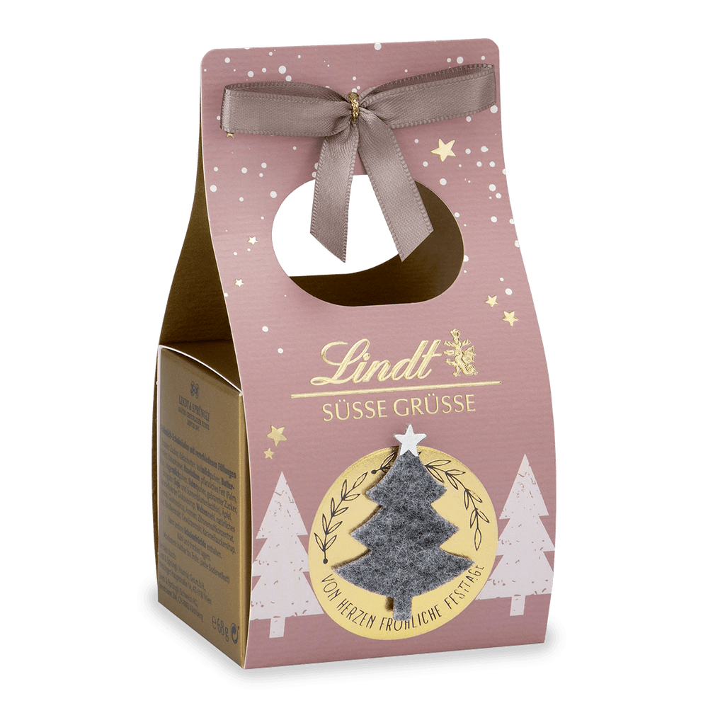 Lindt Filz Edition Süße Grüße Kleine Tasche 68 g
