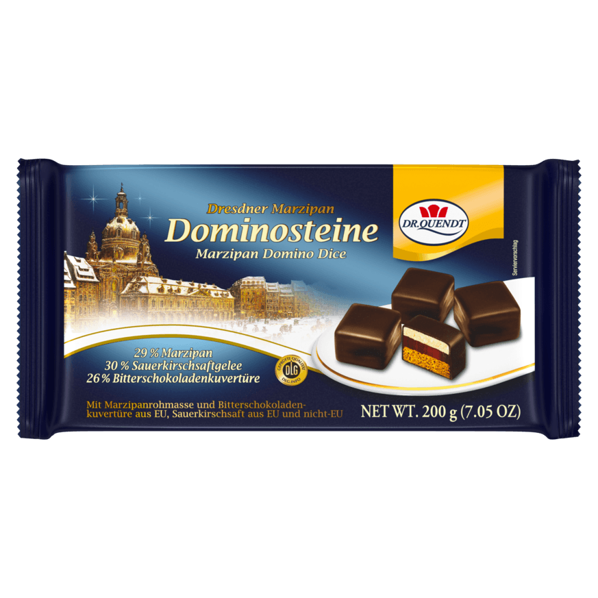 Dr. Quendt Dresdner Marzipan Dominosteine 200g