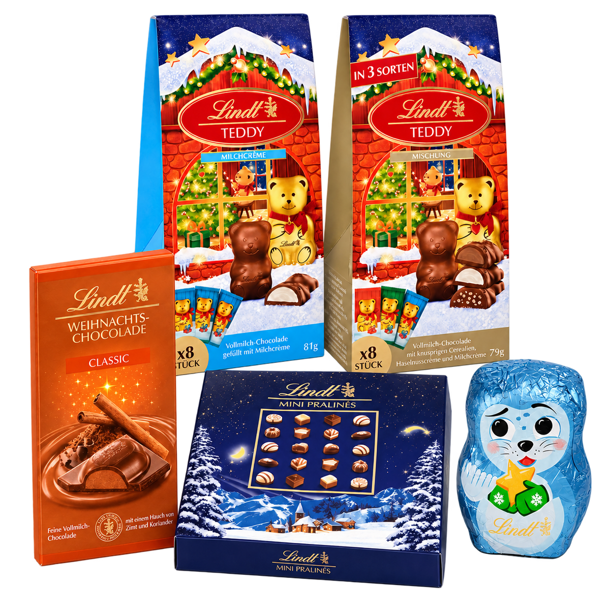 Inhalt der Weihnachtsbox Bärenweihnacht - 400 g - SB137