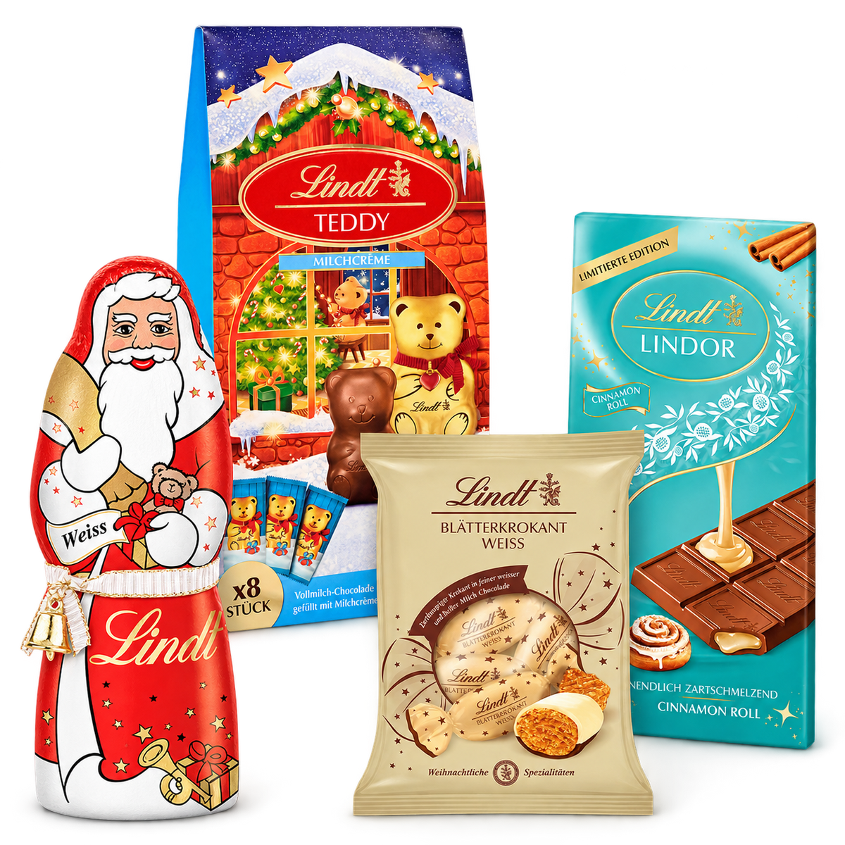 Inhalt der Weihnachtsbox Weiße Wintertage - 396 g - SB144