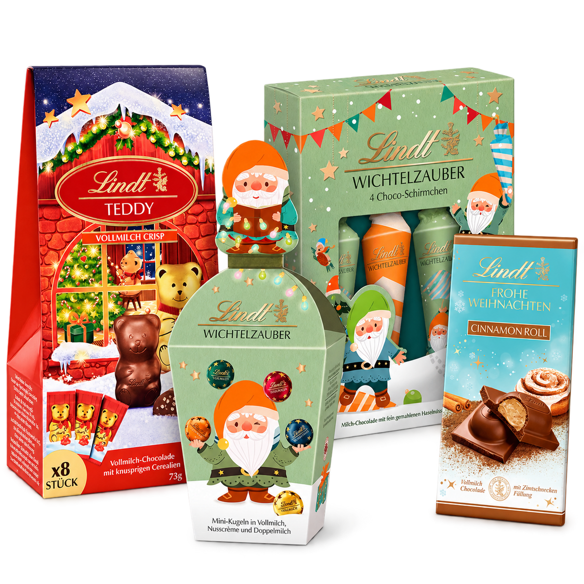 Inhalt der Weihnachtsbox Wichtelstube - 377 g - SB148