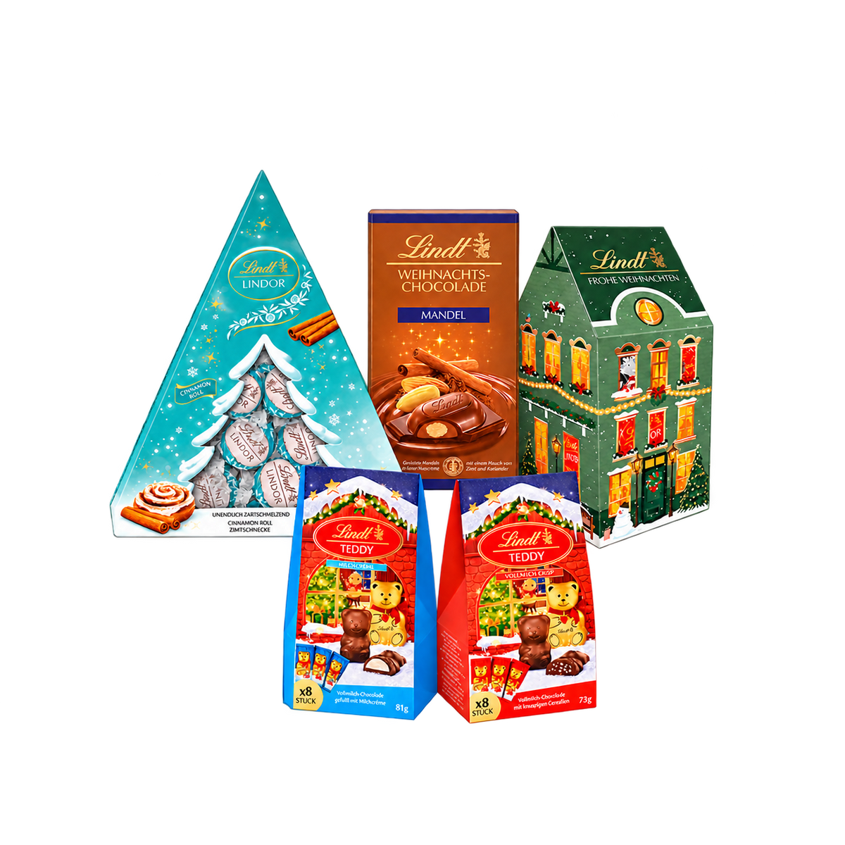 Inhalt der Weihnachtsbox Advent zu zweit - 509 g - SB151