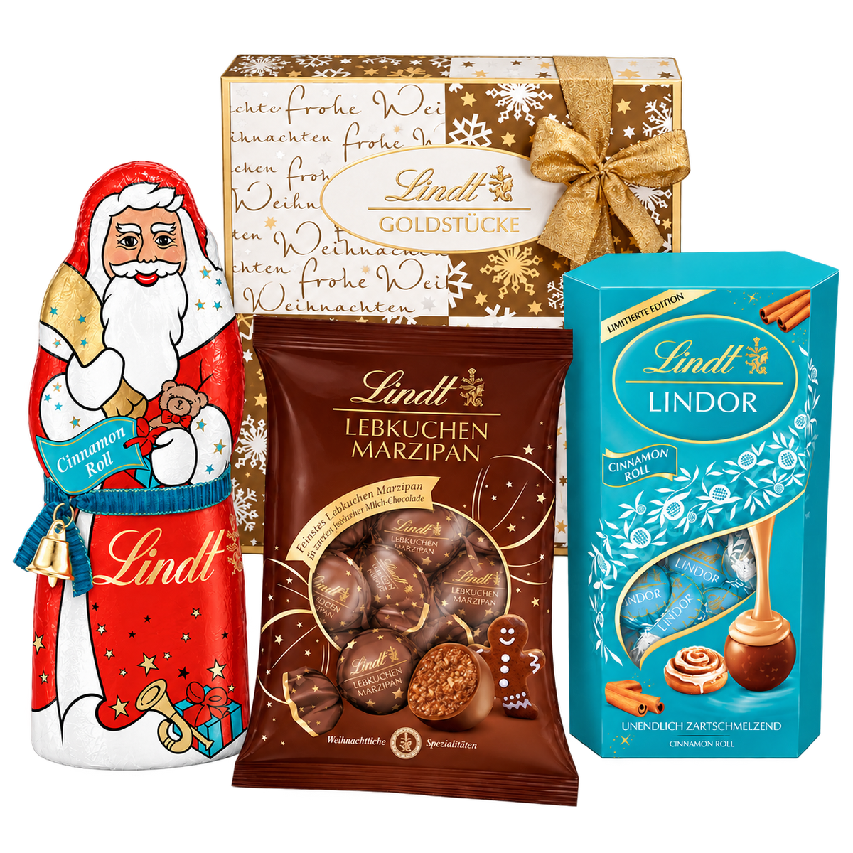Inhalt der Weihnachtsbox Zimt und Gold - 600 g - SB152