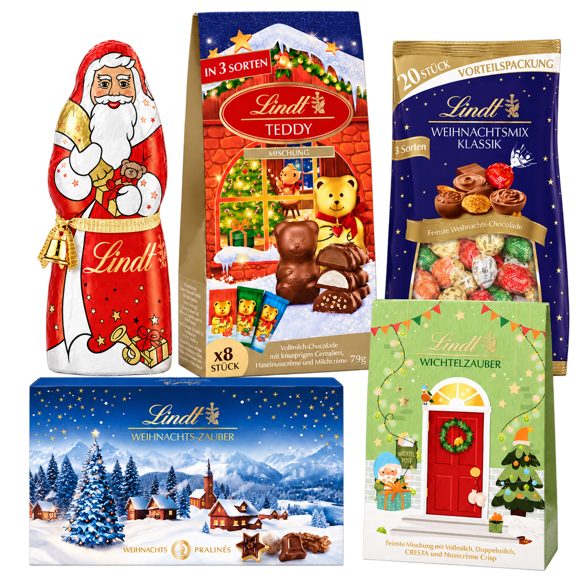 Inhalt der Weihnachtsbox Weihnachtsschatztruhe - 870 g - SB153