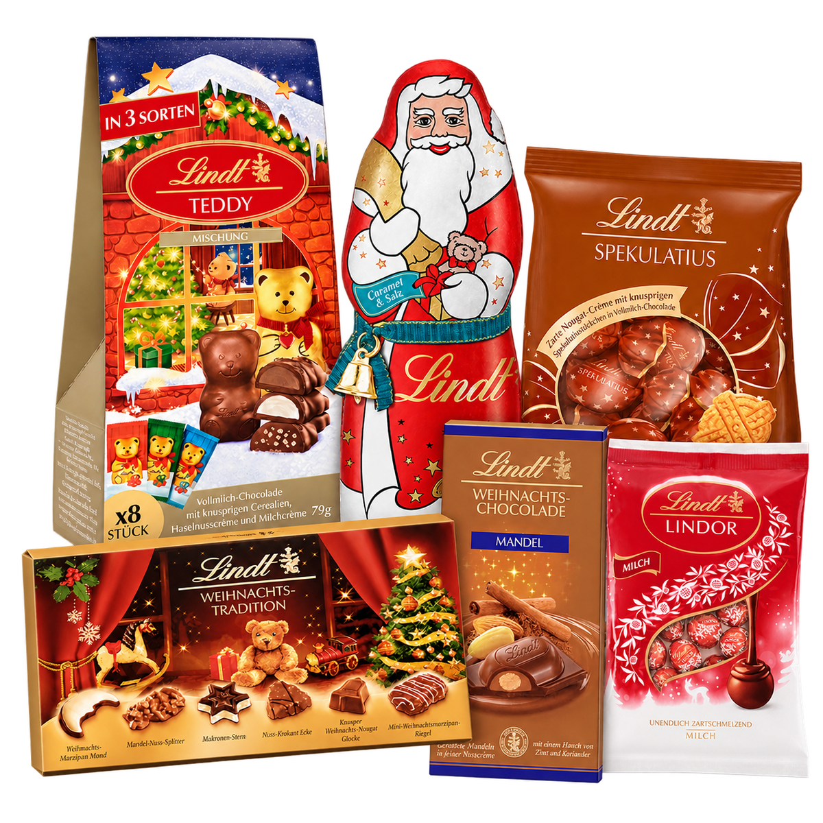 Inhalt der Weihnachtsbox Fest der Vielfalt - 769 g - SB161