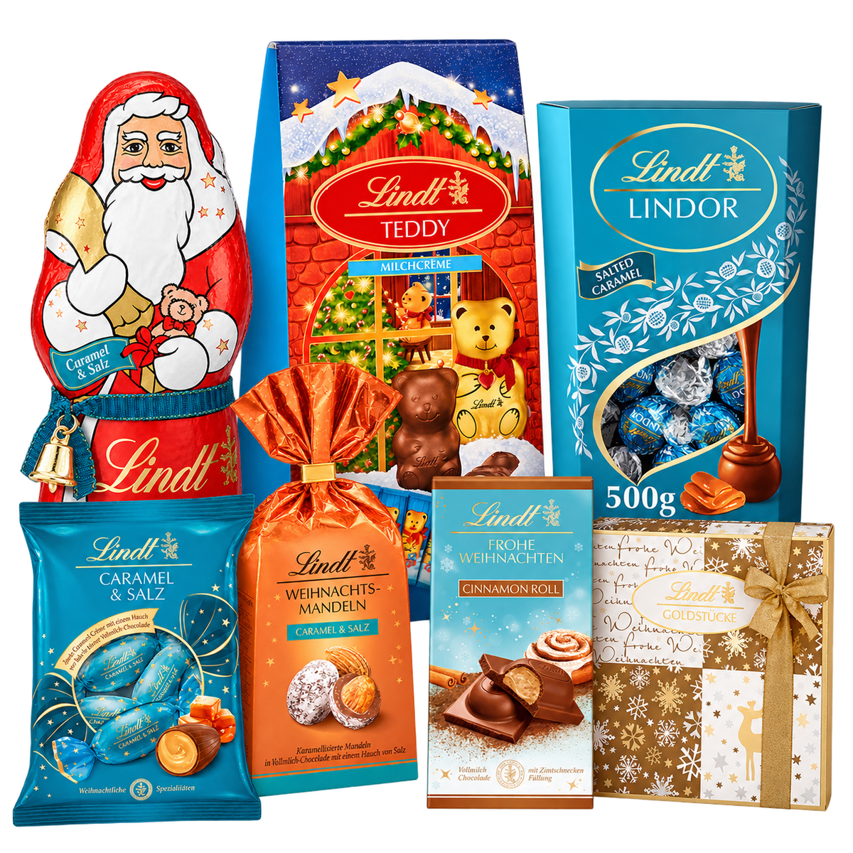 Inhalt der Weihnachtsbox Karamellglanz - 1,182 kg - SB164