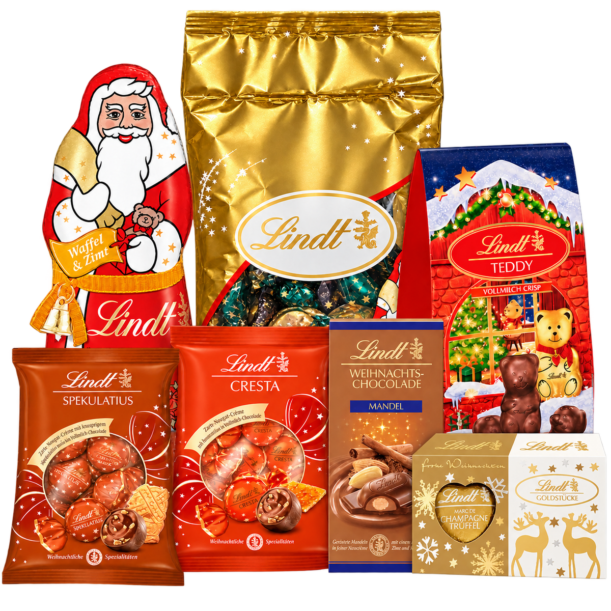 Inhalt der Weihnachtsbox Knusperabend - 1,15 kg - SB169