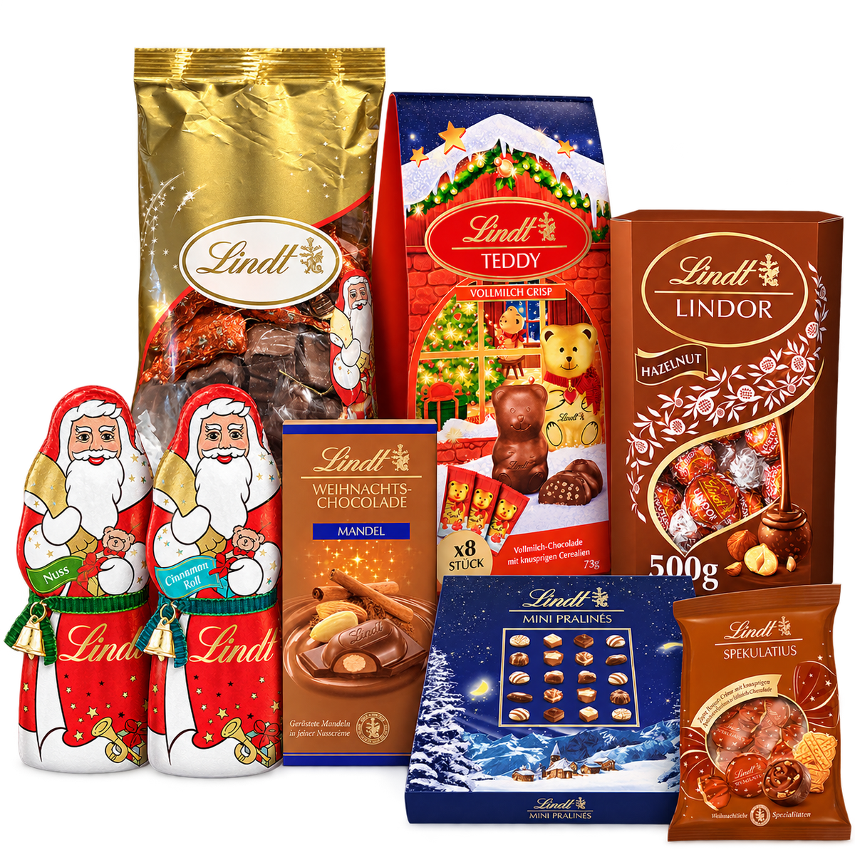 Inhalt der Weihnachtsbox Großes Adventsvergnügen - 1,724 kg - SB176