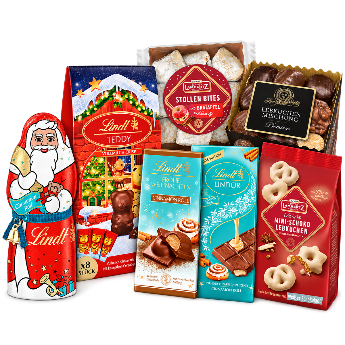 Inhalt der Weihnachtsbox Zimt und Kaffeeglück - 1,248 kg - SB177