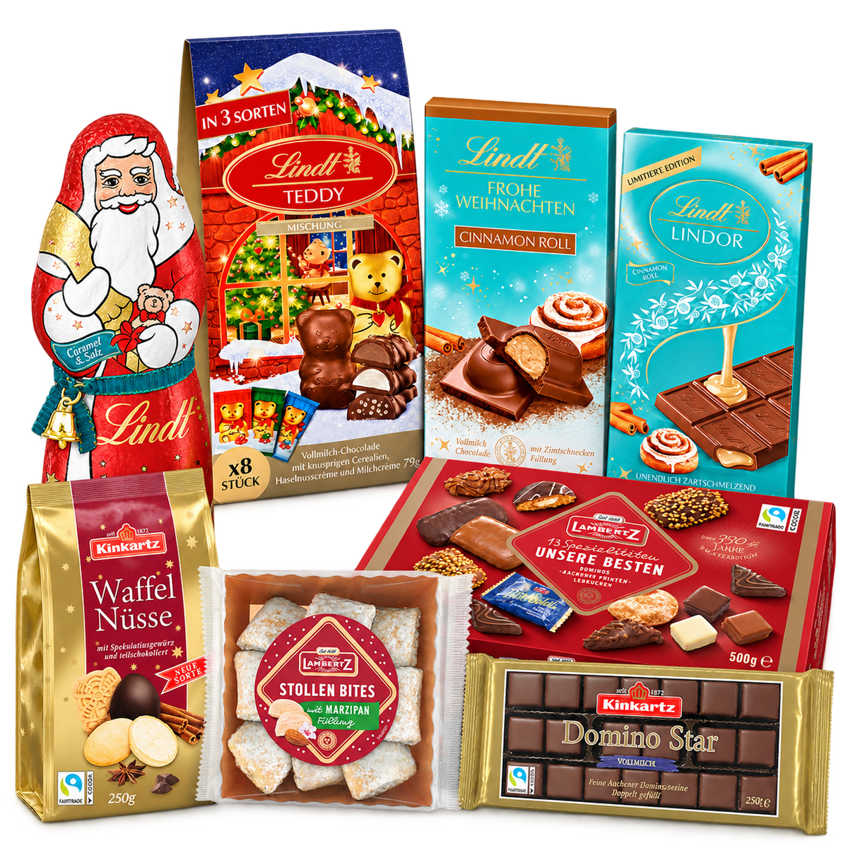 Inhalt der Weihnachtsbox Großer Festtagsvorrat - 1,754 kg - SB185