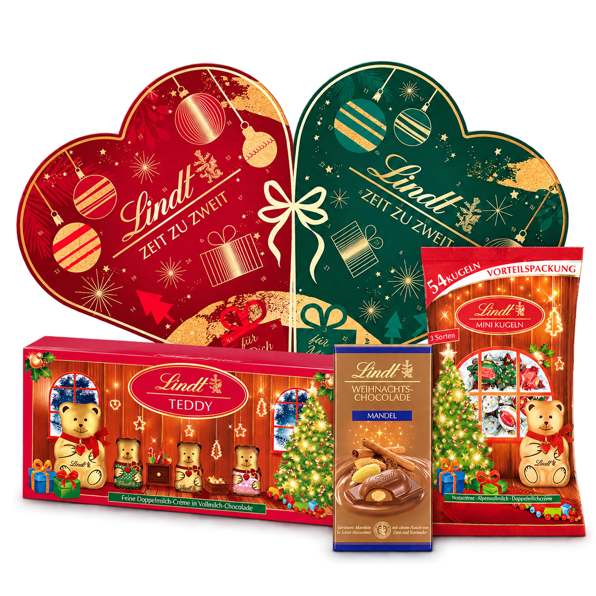 Inhalt der Weihnachtsbox Bärenadvent für zwei - 974 g - SB188
