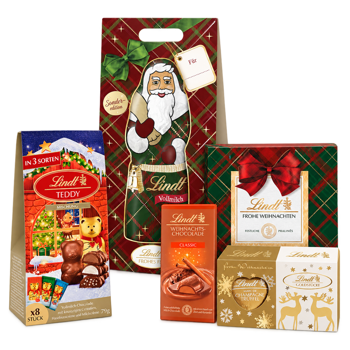 Inhalt der Weihnachtsbox Königlicher Weihnachtsschatz - 1,404 kg - SB201
