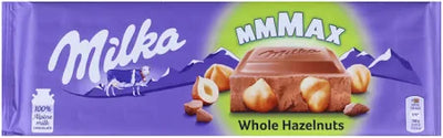 Milka Mmmax Ganze Haselnüsse Alpenmilch Schokolade XXL Tafel 6x 270g