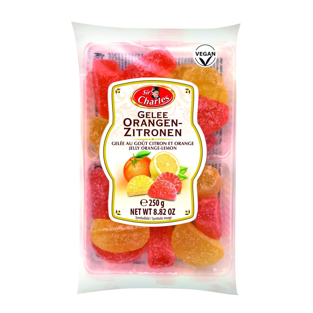 Sir Charles Gezuckertes Gelee mit Zitronen- und Orangengeschmack 250g