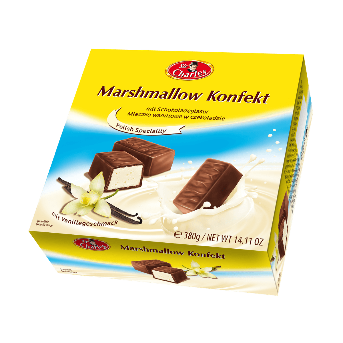 Sir Charles Marshmallow Konfekt mit Schokoladeglasur 380g 58c806-2