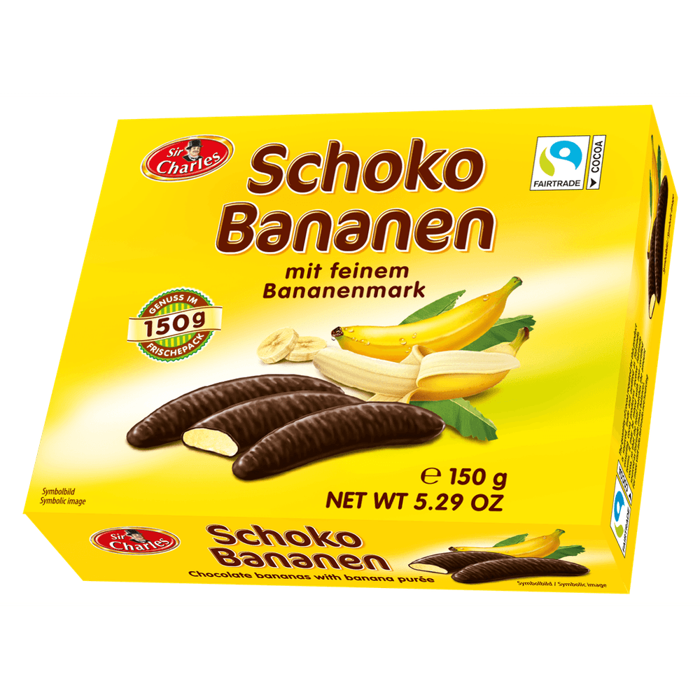 Sir Charles Schokobananen 150g