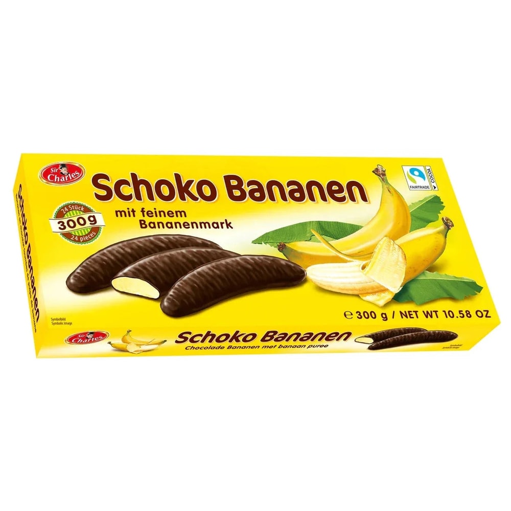 SirCharles Schokobananen Pianki Bananowe 300g