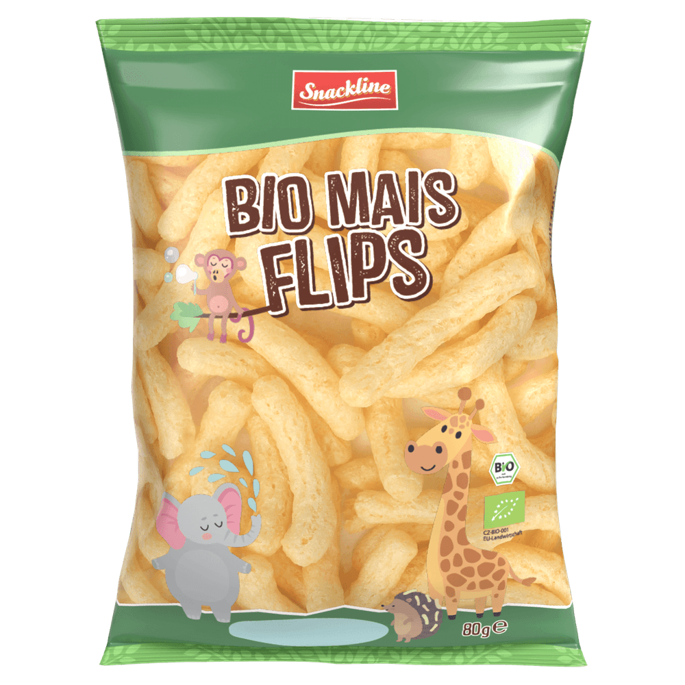 Snackline BIO Mais Flips 80g