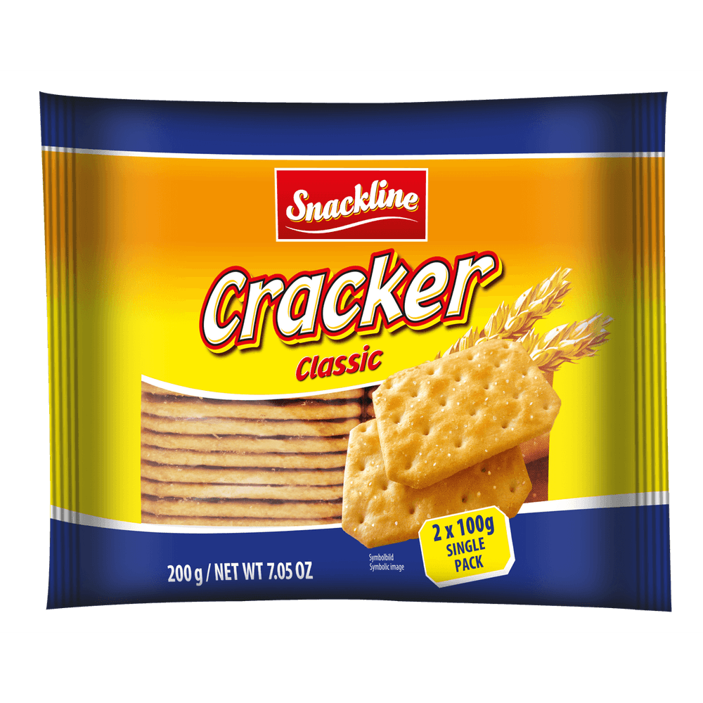 Snackline Cracker Classic - Salz 200g (2x100g)