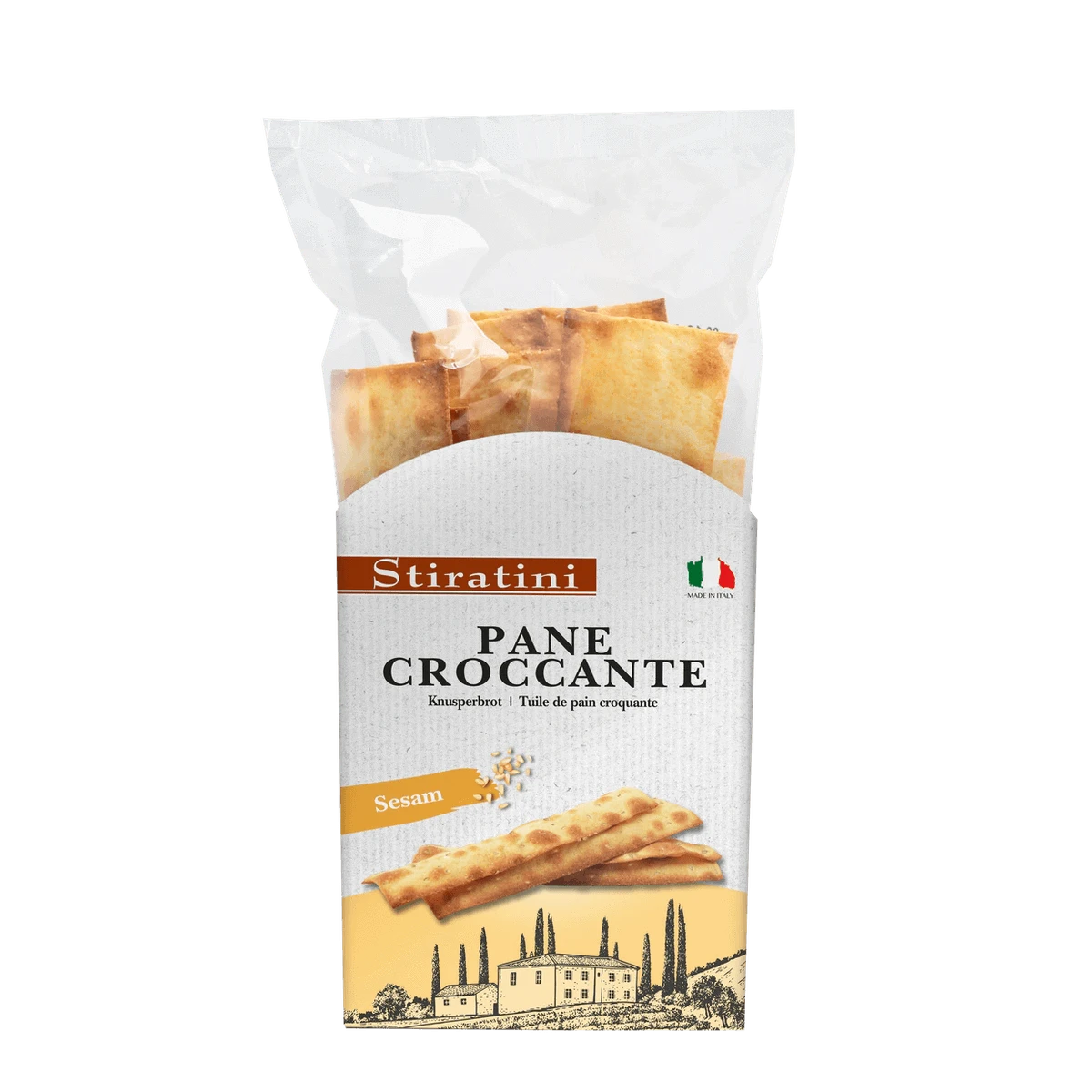 Snackline Knusperbrot Sesam - Pane Croccante 140g 58c806-2