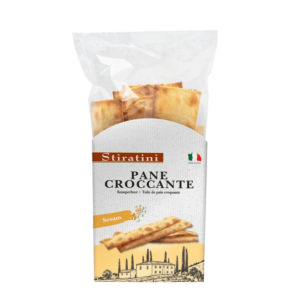 Snackline Knusperbrot Sesam - Pane Croccante 140g