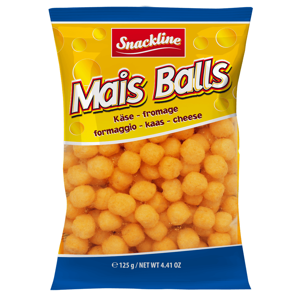 Snackline Mais Balls Käse Maissnack gesalzen 125g