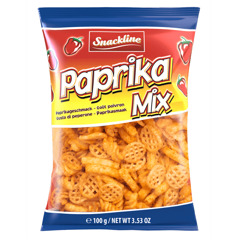 Snackline Paprika Mix Kartoffelsnack 100g