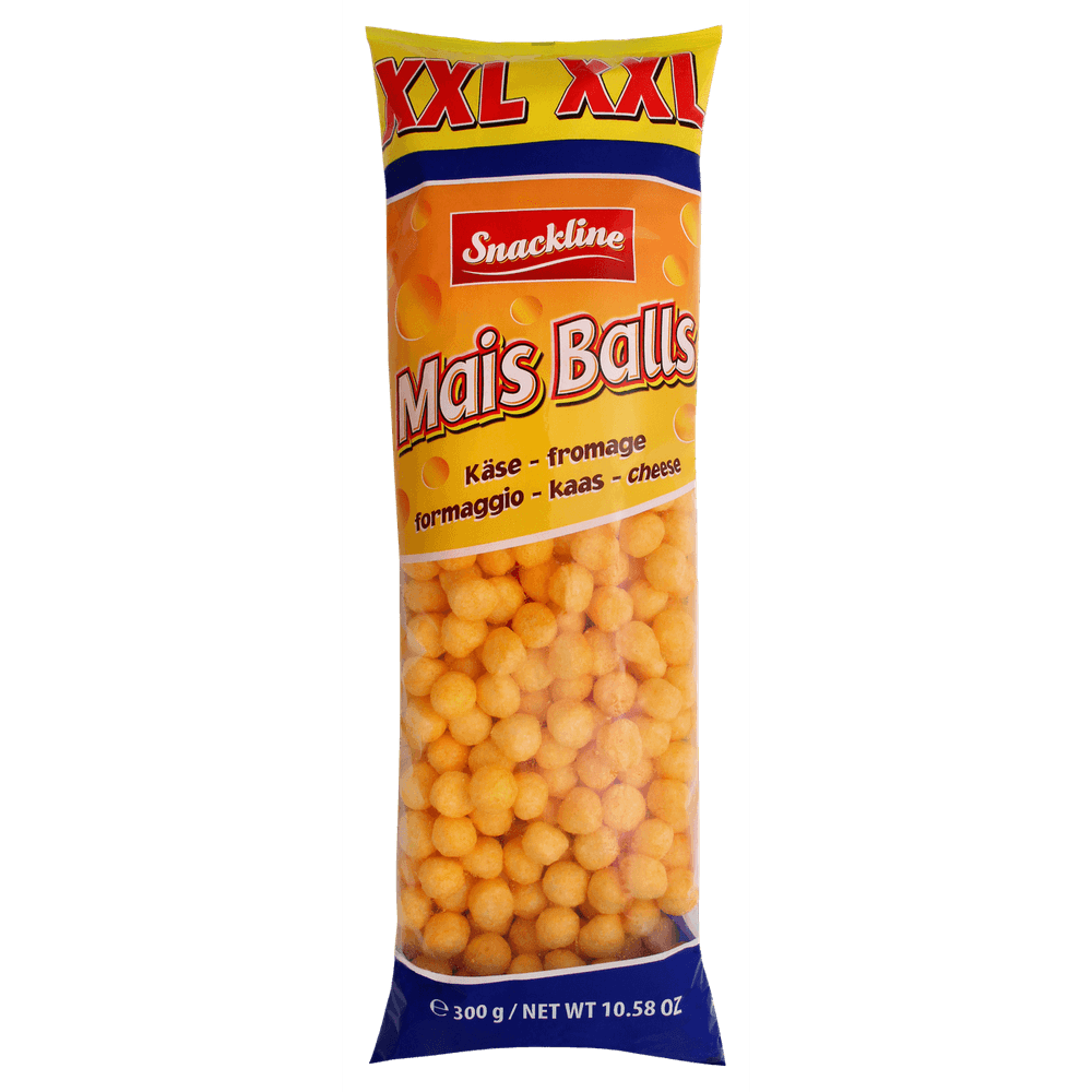Snackline XXL Mais Balls Käse gesalzen 300g