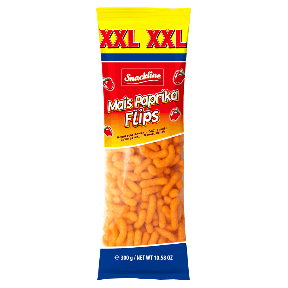 Snackline XXL Mais Flips Paprika 300g