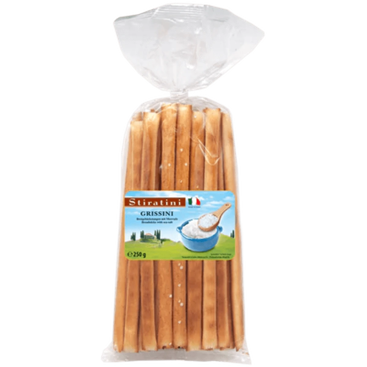 Stiratini Grissini Brotgebäckstangen mit Meersalz 250g 58c806-2