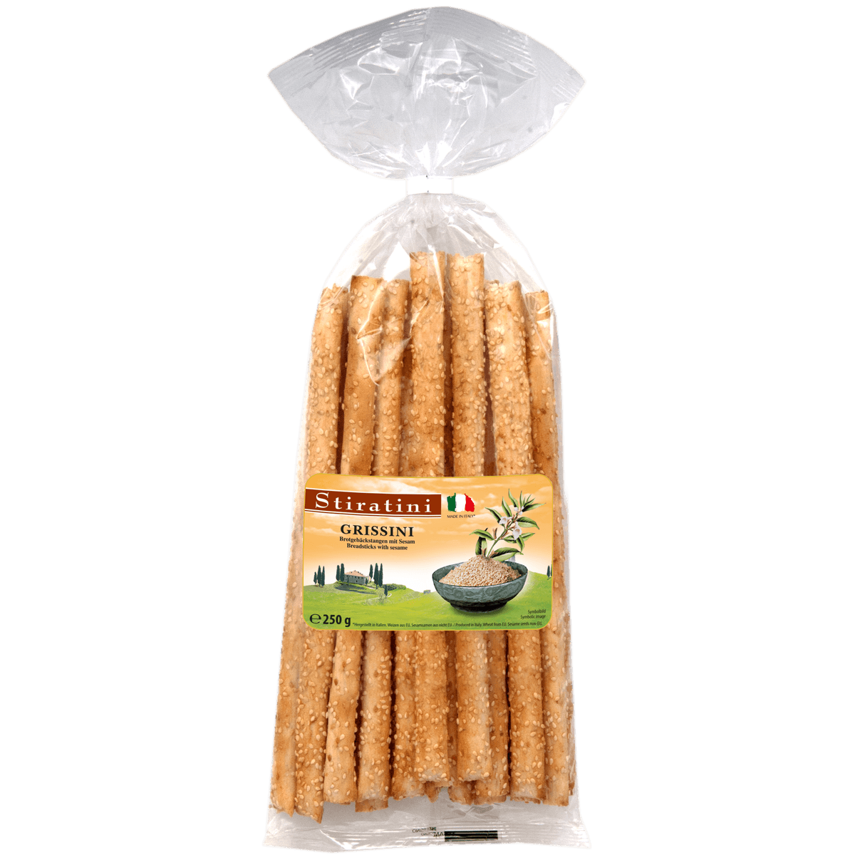 Stiratini Grissini Brotgebäckstangen mit Sesam 250g 58c806-2