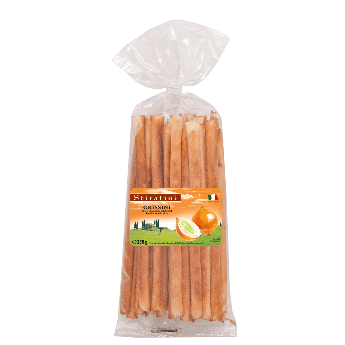 Stiratini Grissini Brotgebäckstangen mit Zwiebel 250g 58c806-2