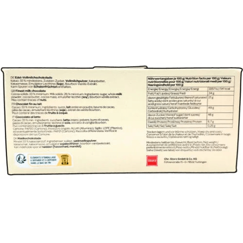 Storz Hase Hoppl Vollmilch Schokolade 120x 6,25g, 750g