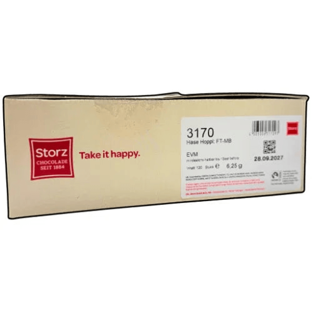 Storz Hase Hoppl Vollmilch Schokolade 120x 6,25g, 750g