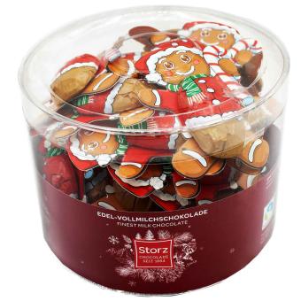 Storz Lebkuchenmännchen aus Edelvollmilchschokolade – 35er-Box