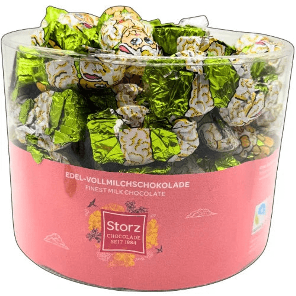 Storz Mini Lämmchen Edelvollmilch Schokolade 100x6,25g Dose