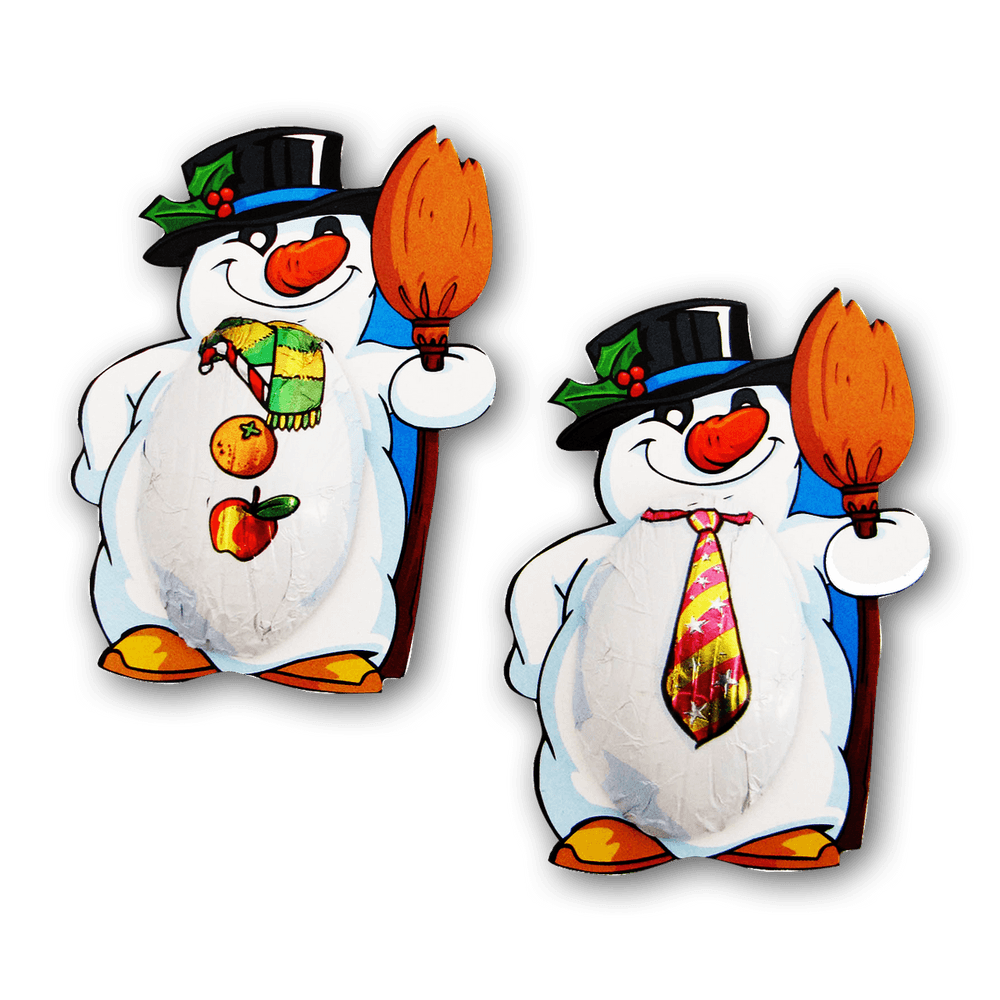 Storz Mr. Freeze Schneemann Vollmilchschokolade – 60 Stück, 750 g